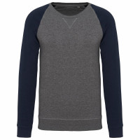 Grey Heather / Navy